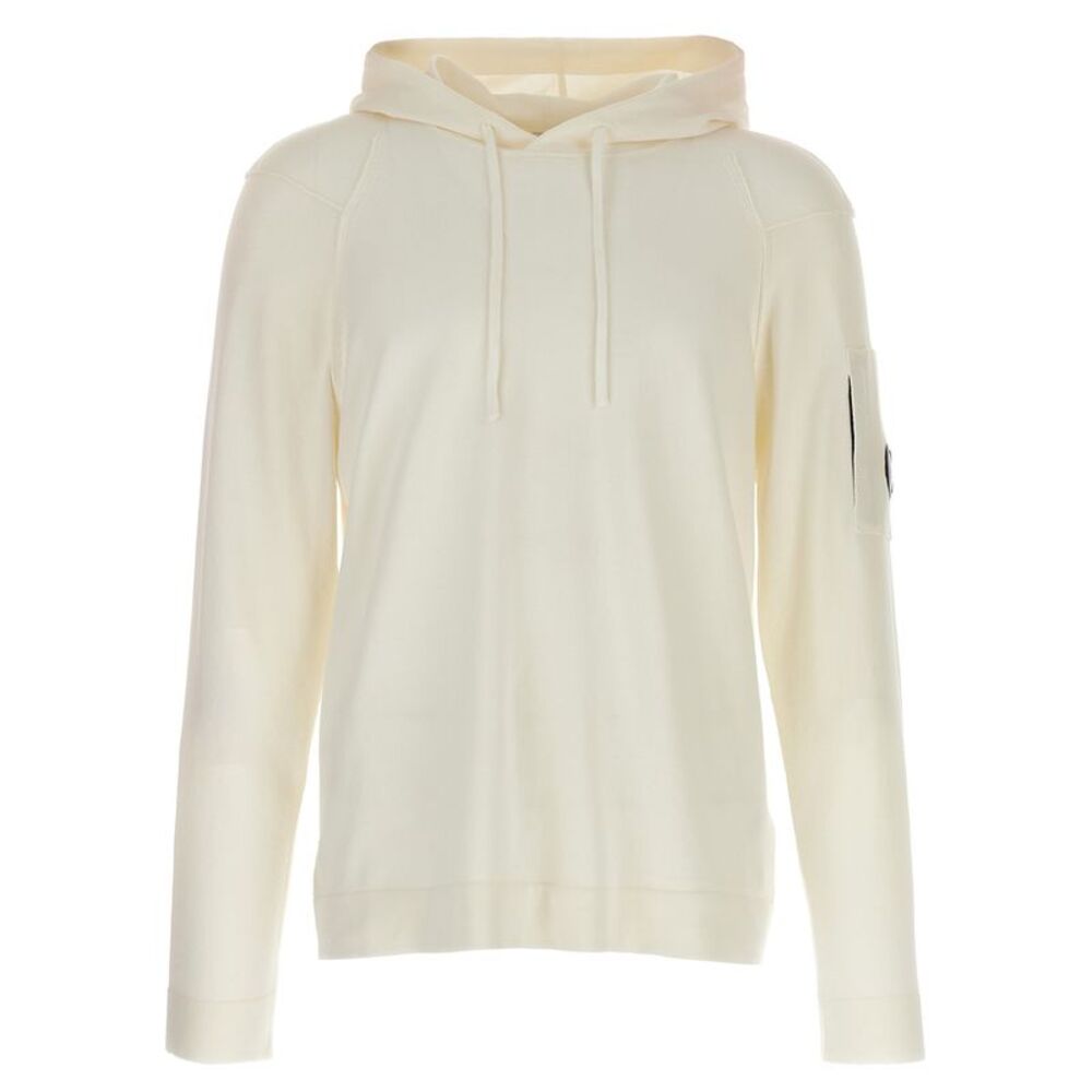C.P. Company White Cotton Men's Sweatshirt